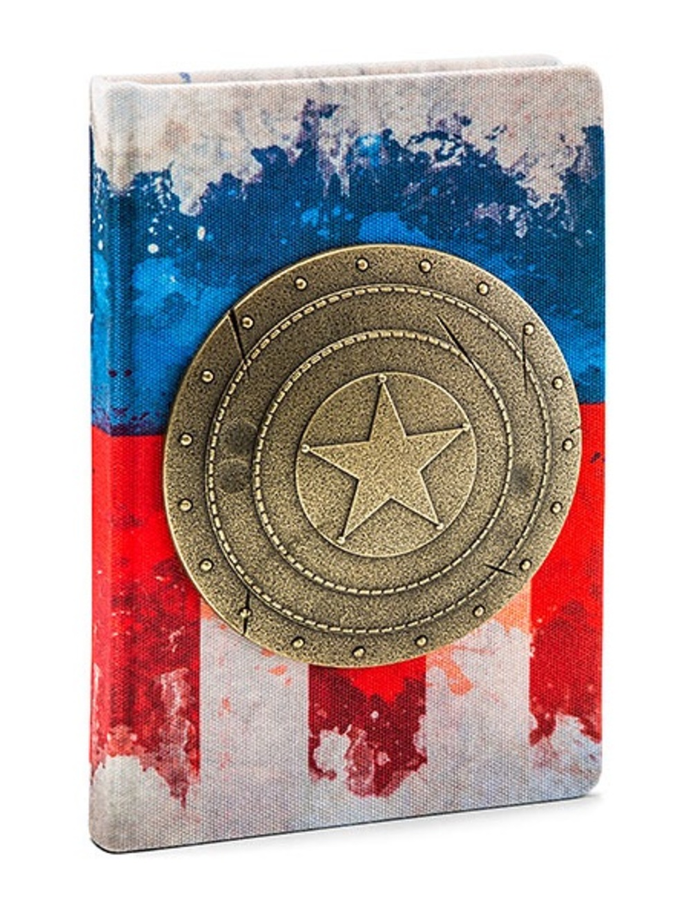 $10 Marvel Blue Red Hardcover Journal with Bronze Star Medallion $10 WHEN BUNDLE